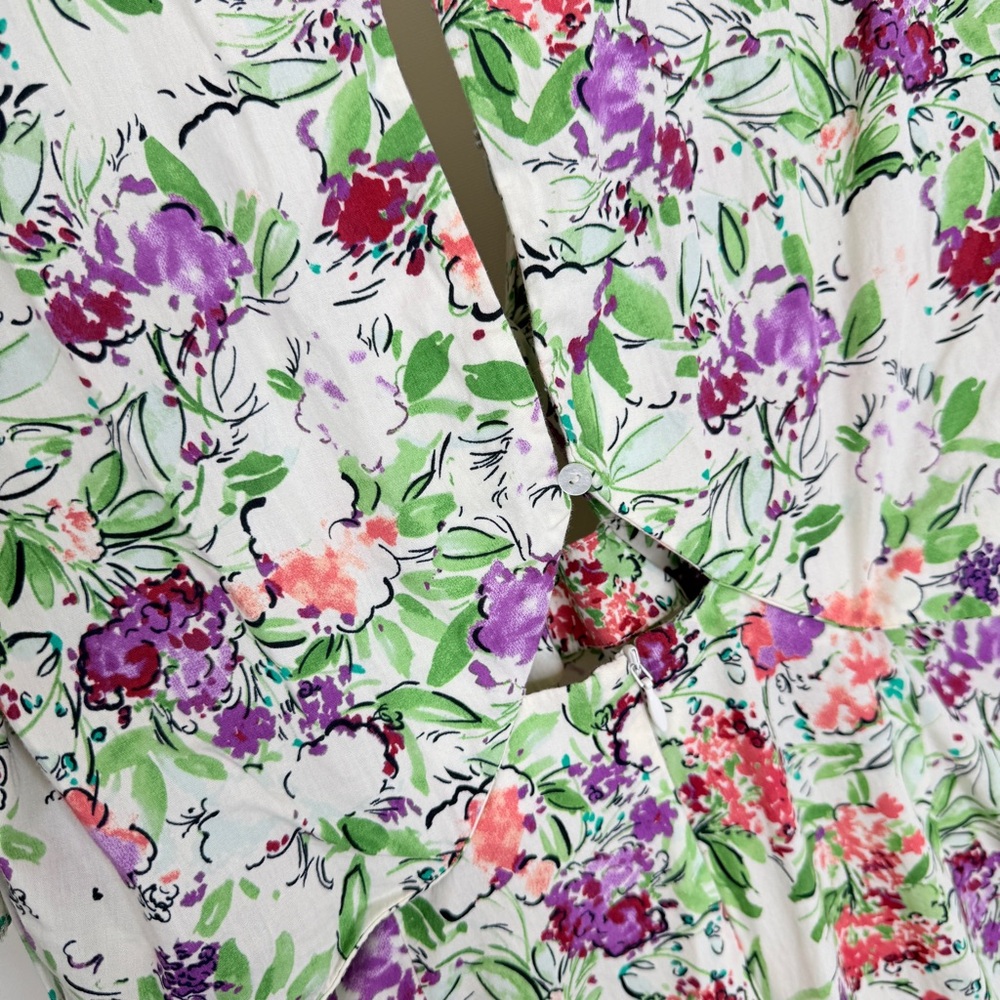 Zara maxi floral dress size L - Picture 10 of 10